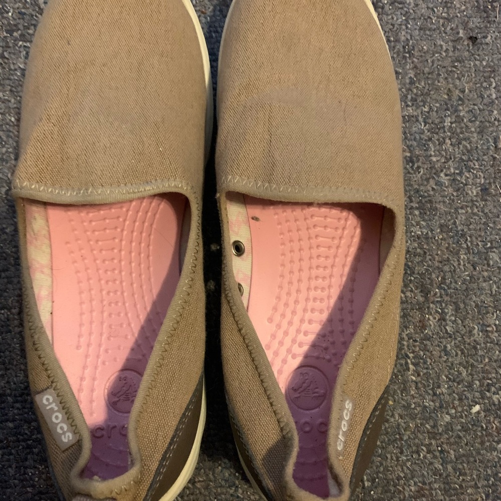 Crocs slip ons Size 7